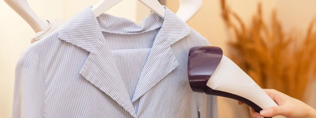 Peut-on défroisser une chemise avec un défroisseur vapeur ?