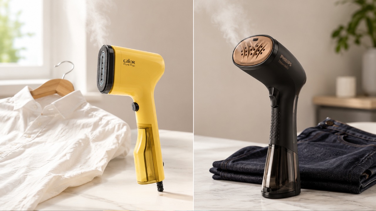 calor pure pop vs philips steam and go